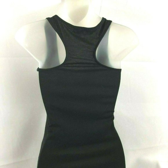 Wildcat Sleeveless Racer Back Top XS Black Sequins Pullover - Picture 6 of 8